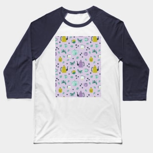 Ceramic kitchenware pattern Baseball T-Shirt